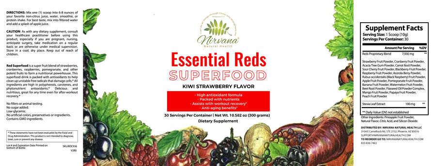 Essential Red Superfood Juice Blend